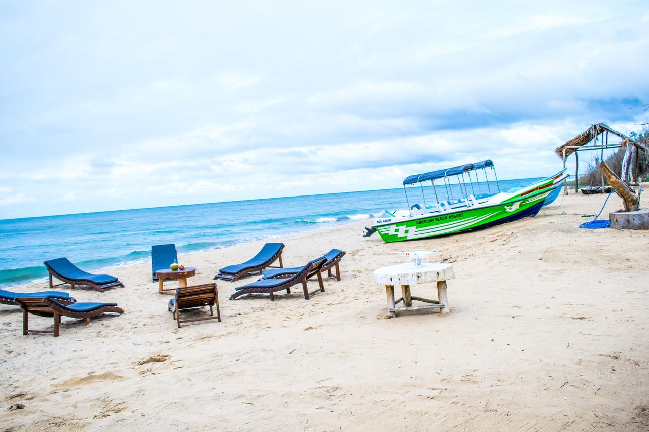 Omeesha Beach Hotel Kalpitiya Exterior foto